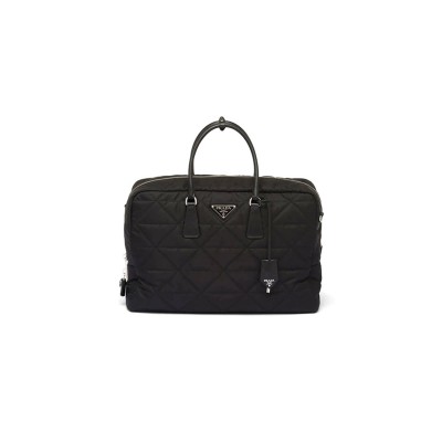 PRADA QUILTED RE-NYLON TRAVEL BAG 2VA009 (45*30.5*15cm) 